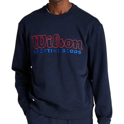 M PLAYSTATE CREW SWEATSH | BLUE/RED