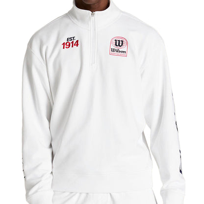 M PLAYSTATE QUARTER ZIP | WHITE/RED