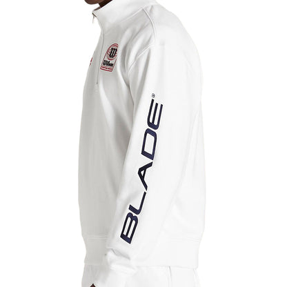 M PLAYSTATE QUARTER ZIP | WHITE/RED