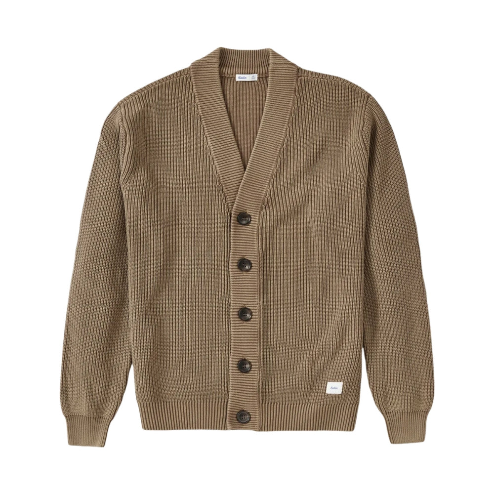 M GALLANT CARDIGAN SWEAT | LIGHT BROW