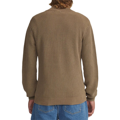 M GALLANT CARDIGAN SWEAT | LIGHT BROW