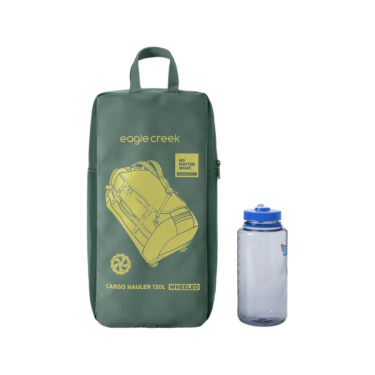 Eagle Creek Cargo Hauler Rolling 130L Bags in Green Color