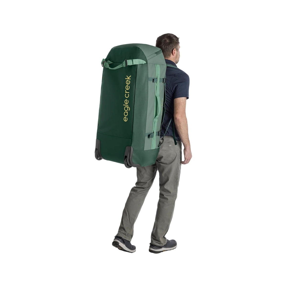 Eagle Creek Cargo Hauler Rolling 130L Bags in Green Color