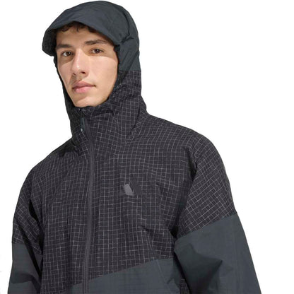 XPL 2L RAIN JKT MEN | BLACK/CARB