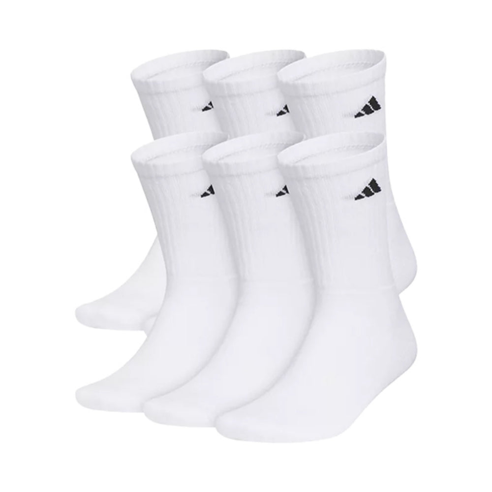 MN CLASSIC CUSH 6PK CREW | WHITE/BLK