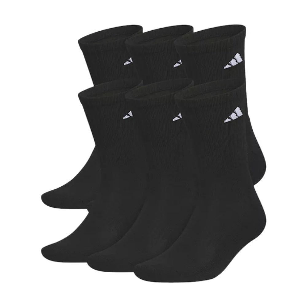 MN CLASSIC CUSH 6PK CREW | BLACK/WHT