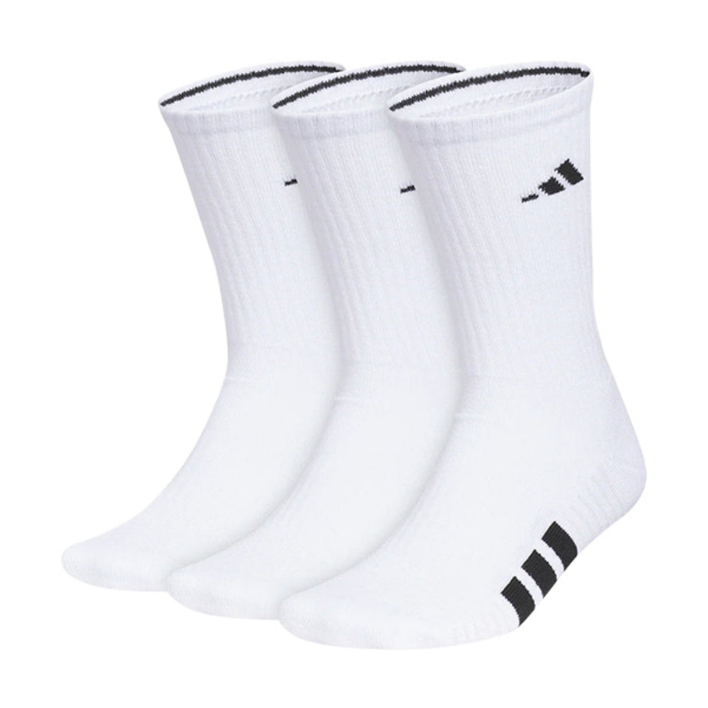 MN CUSH 4.0 3PK CREW | WHITE/BLK