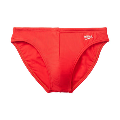 Speedo Mens Solar 2 Inch Brief Swimsuits in Red Color
