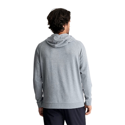 M BAMBOO LGHT FLEECE HOO | 311-HEATGR