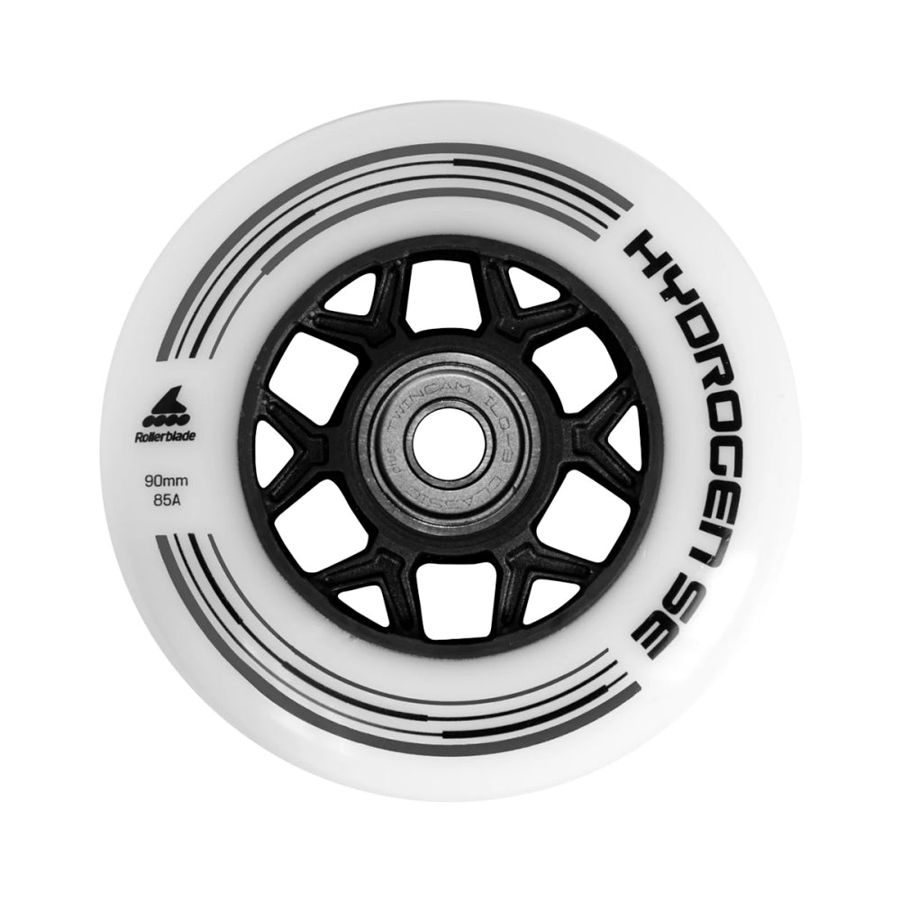 Rollerblade Hydrogen SE (8Pk) 90Mm Inline Skating Components in White Color