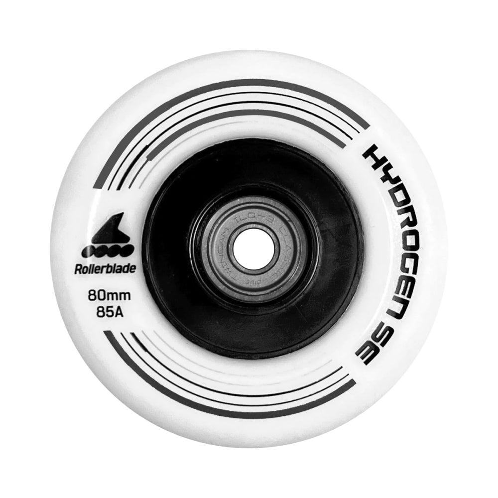 Rollerblade Hydrogen SE (8Pk) 80Mm Inline Skating Components in White Color