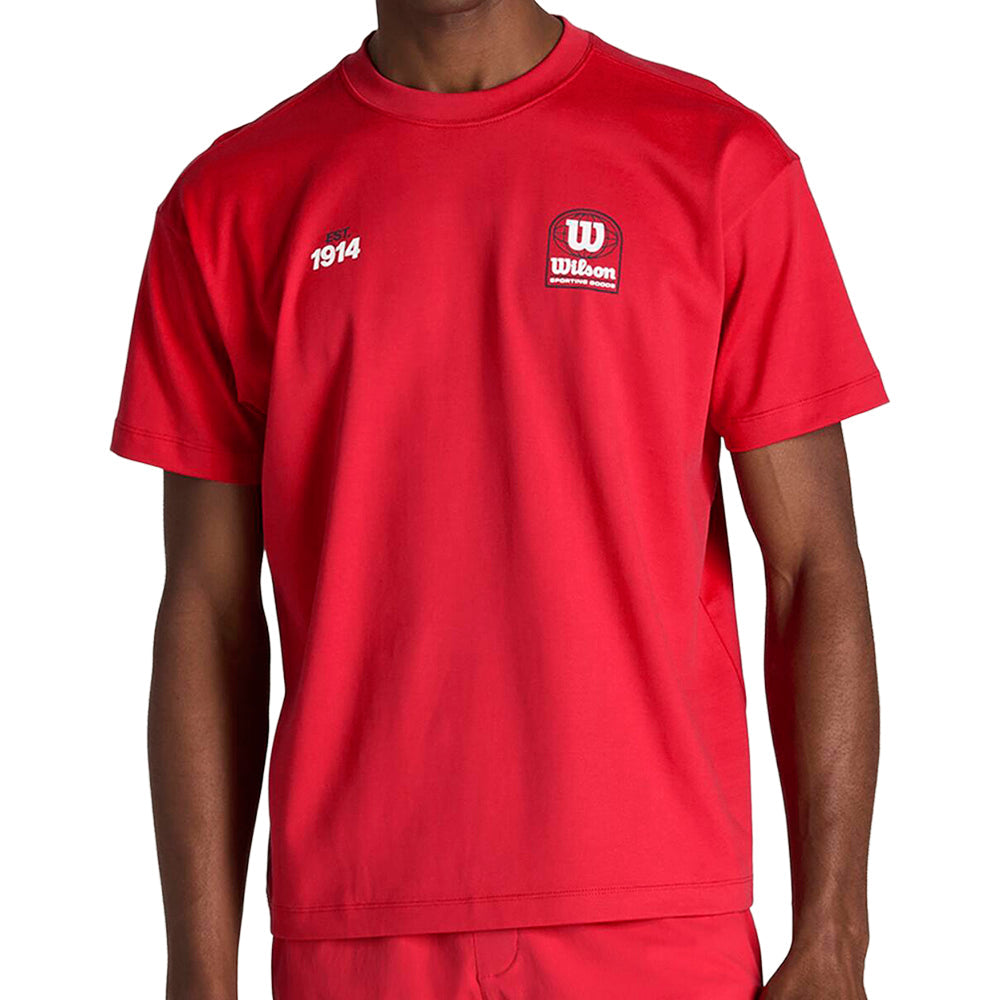 M CLASSIC GRAPHIC TEE | RED 2