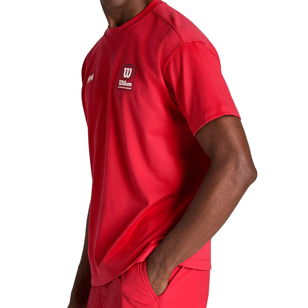 M CLASSIC GRAPHIC TEE | RED 2