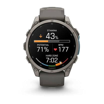 FENIX 9 47MM BARE TI | PBBL GREY