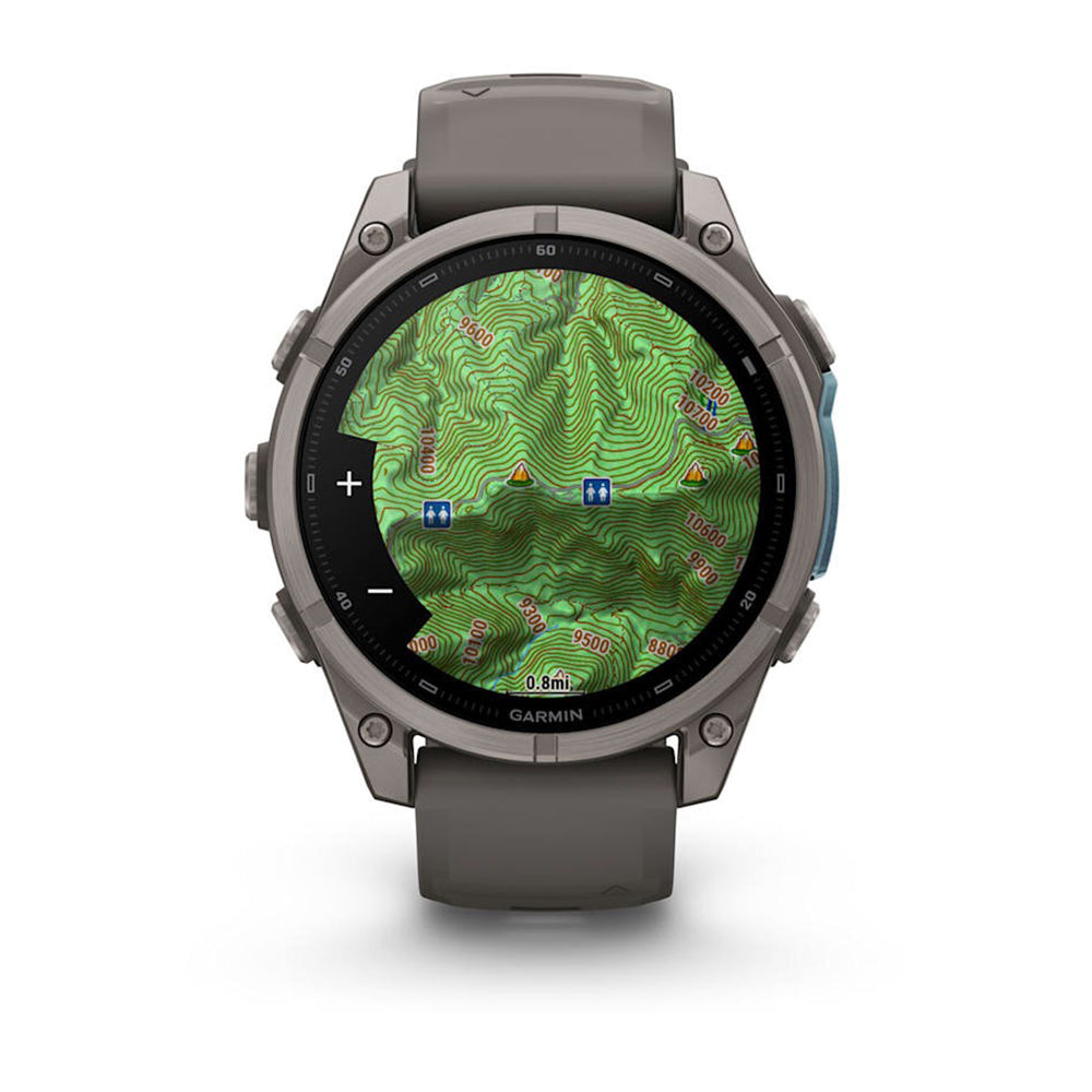 FENIX 9 47MM BARE TI | PBBL GREY