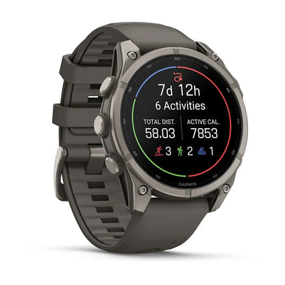 FENIX 9 47MM BARE TI | PBBL GREY