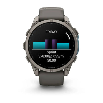 FENIX 9 47MM BARE TI | PBBL GREY