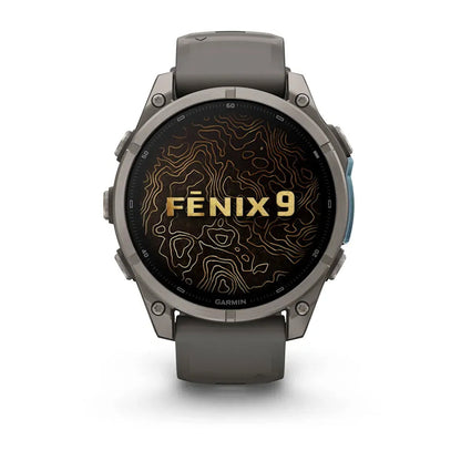 FENIX 9 47MM BARE TI | PBBL GREY
