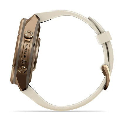 FENIX 9 PRO 43MM GOLD TI | CREAM/GREY