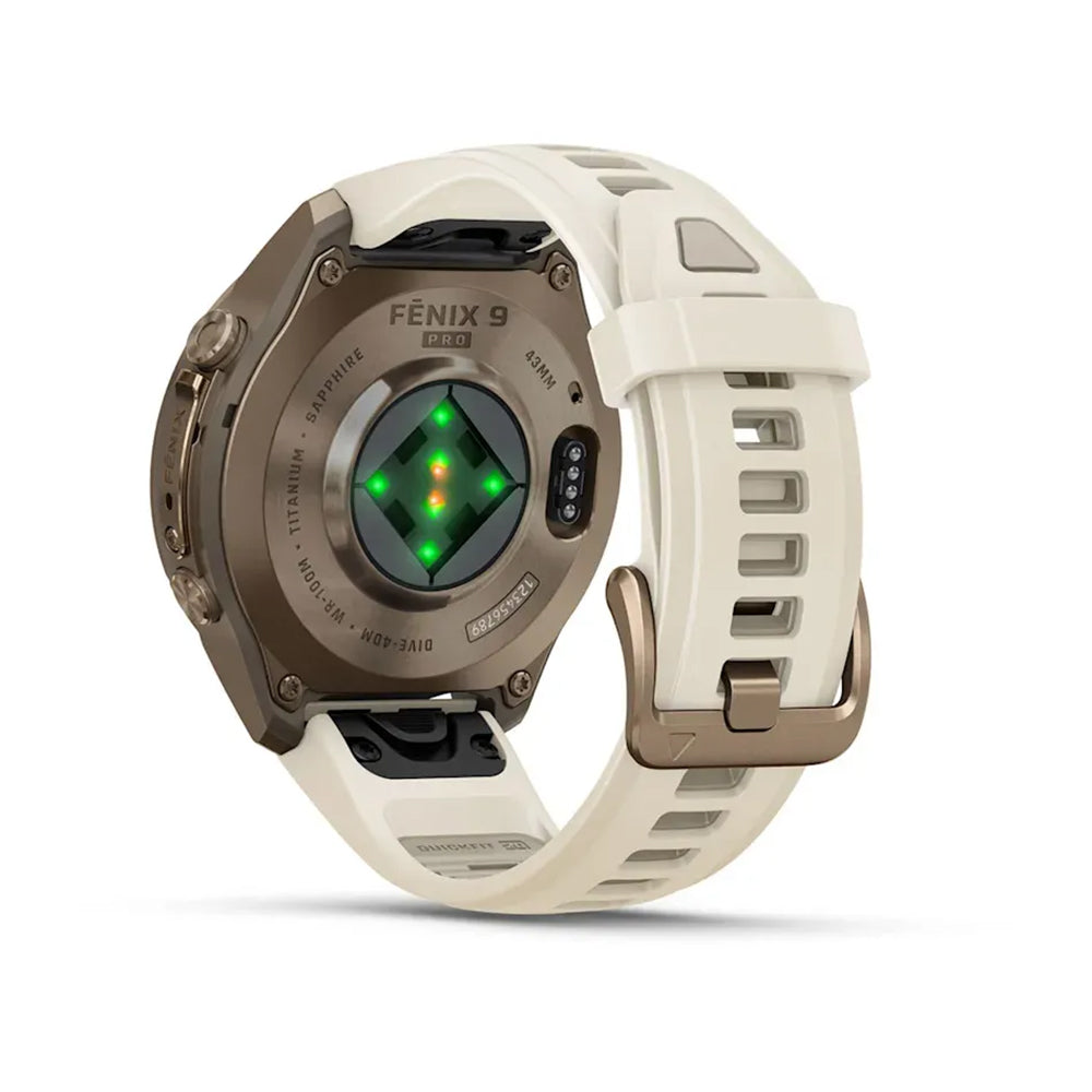 FENIX 9 PRO 43MM GOLD TI | CREAM/GREY