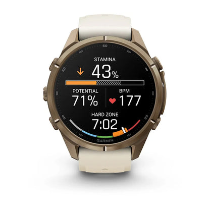 FENIX 9 PRO 43MM GOLD TI | CREAM/GREY