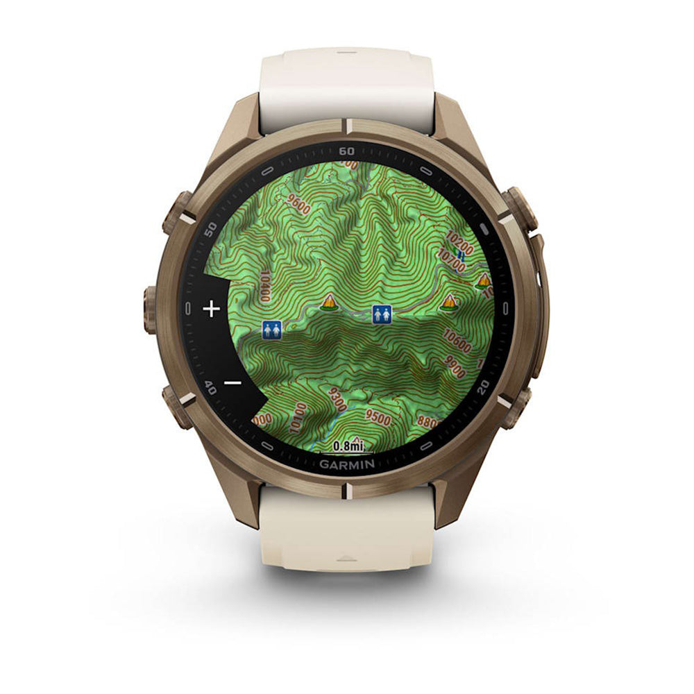 FENIX 9 PRO 43MM GOLD TI | CREAM/GREY
