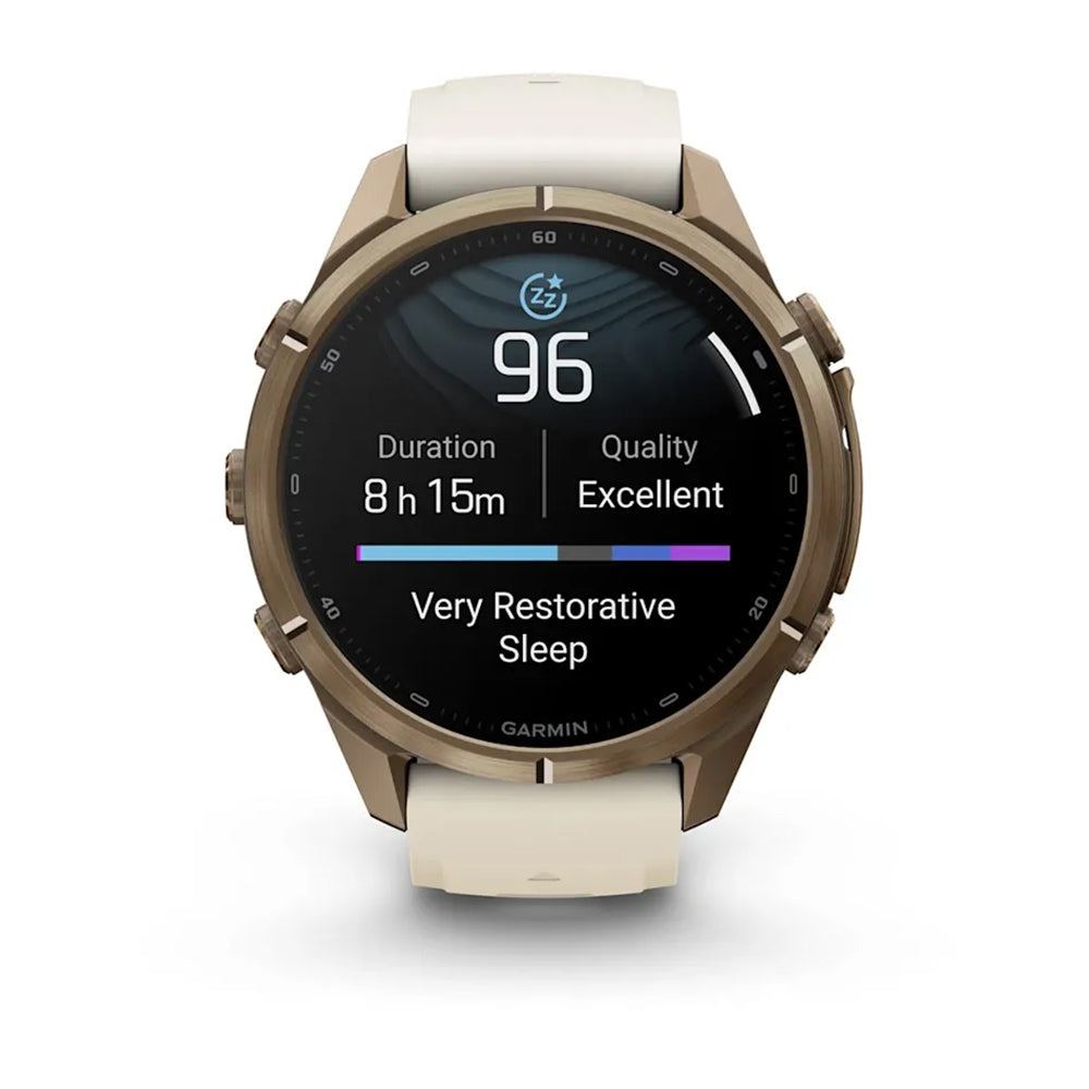 FENIX 9 PRO 43MM GOLD TI | CREAM/GREY