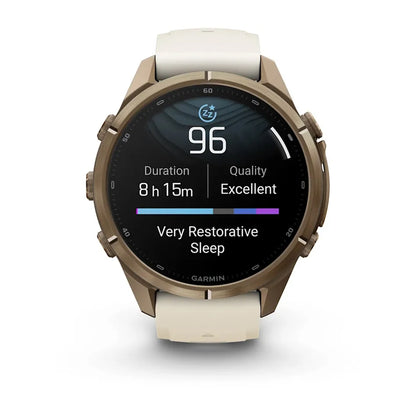 FENIX 9 PRO 43MM GOLD TI | CREAM/GREY