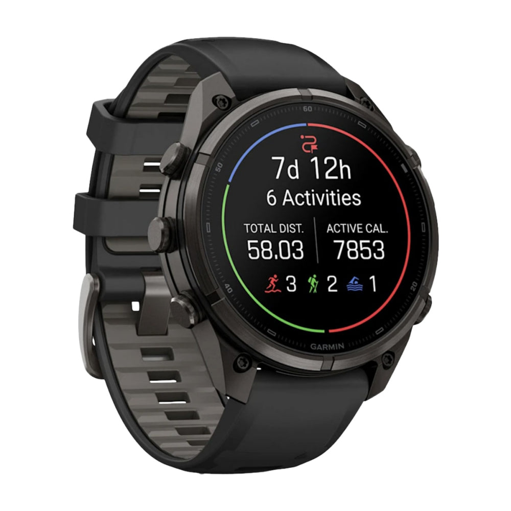 Garmin Fenix 9 Pro 47Mm Inr Cbn Smart Watches in Black Color