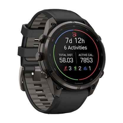 Garmin Fenix 9 Pro 47Mm Inr Cbn Smart Watches in Black Color