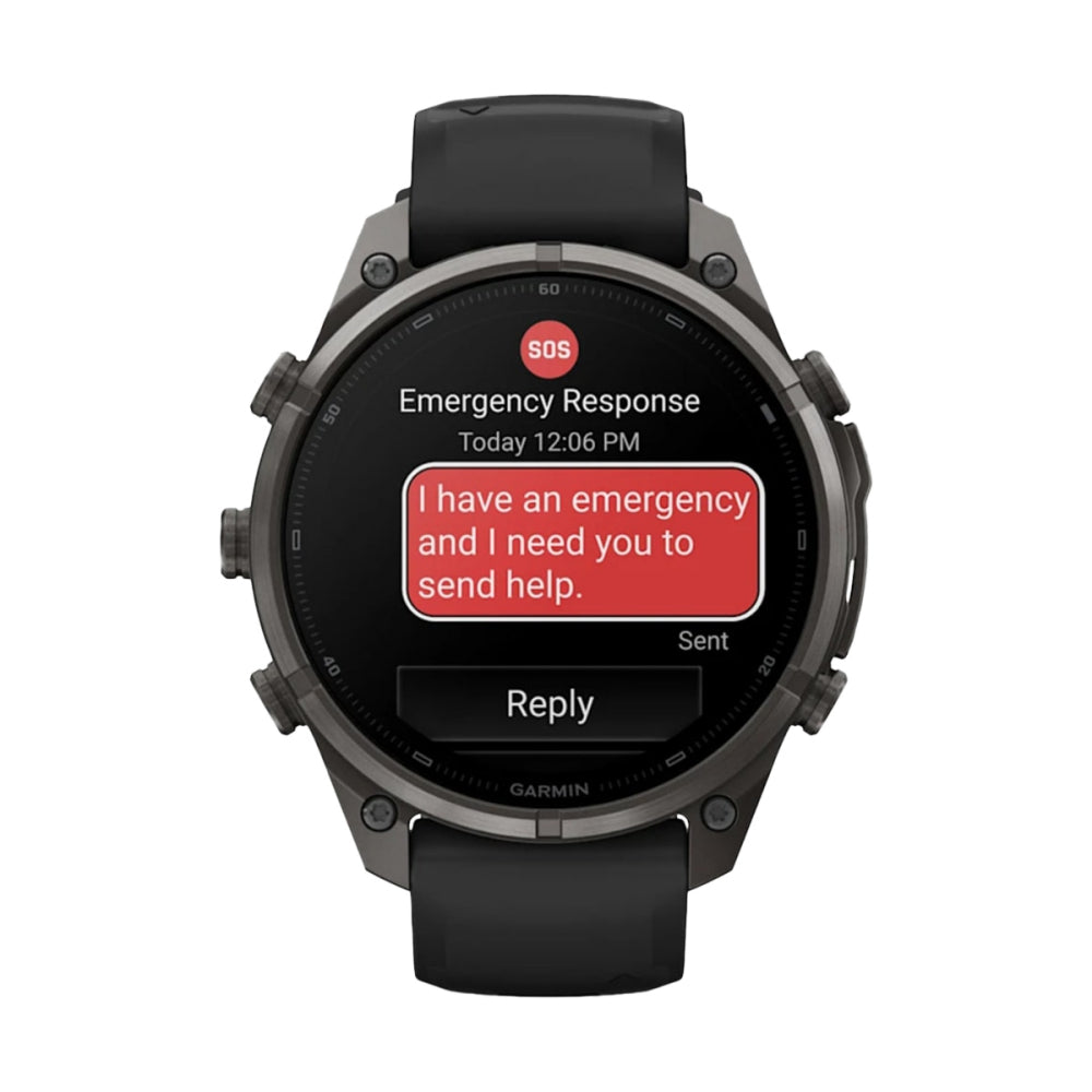 Garmin Fenix 9 Pro 47Mm Inr Cbn Smart Watches in Black Color