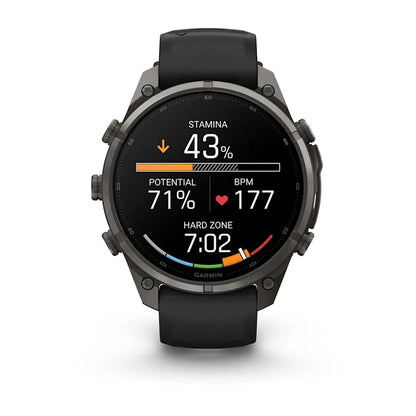 FENIX 9 PRO 47MM AMLD CB | BLK/PBLGRY