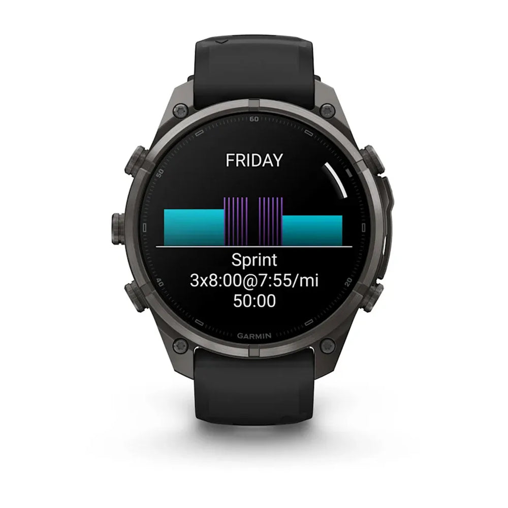 FENIX 9 PRO 47MM AMLD CB | BLK/PBLGRY