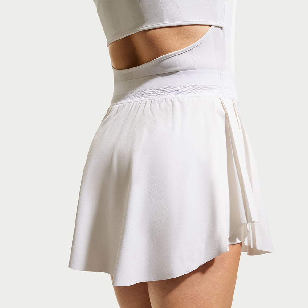 NKCT SLAM TENNIS SKIRT | 100-WHITE