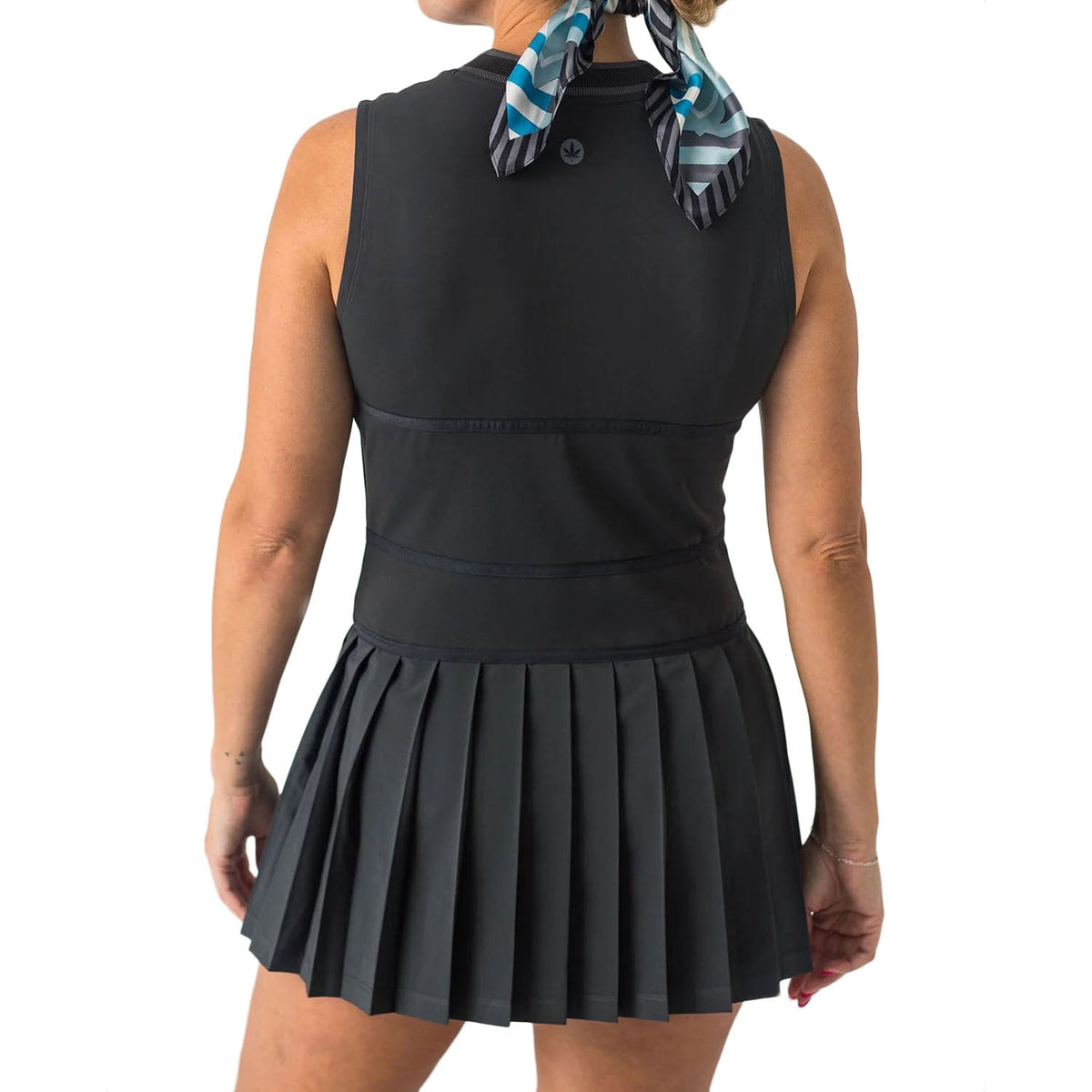 V-NECK DRESS | 004 BLACK