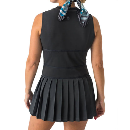 V-NECK DRESS | 004 BLACK