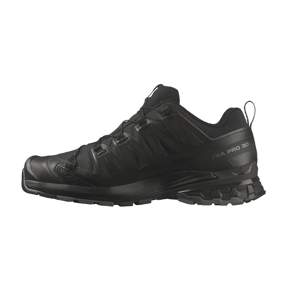 Salomon Xa Pro 3D V9 Wide GORE-Tex Trail Running Shoes in Black Color