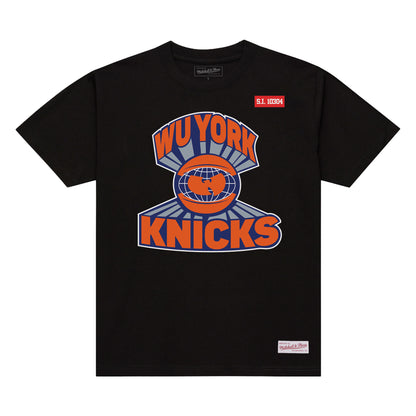 NYK WU-TANG GLOBE TEE | BLACK