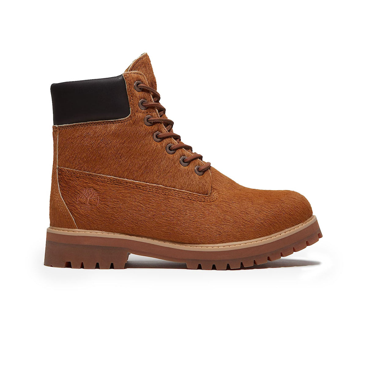 6 INCH LACE UP BOOT-STAC | MED BROWN