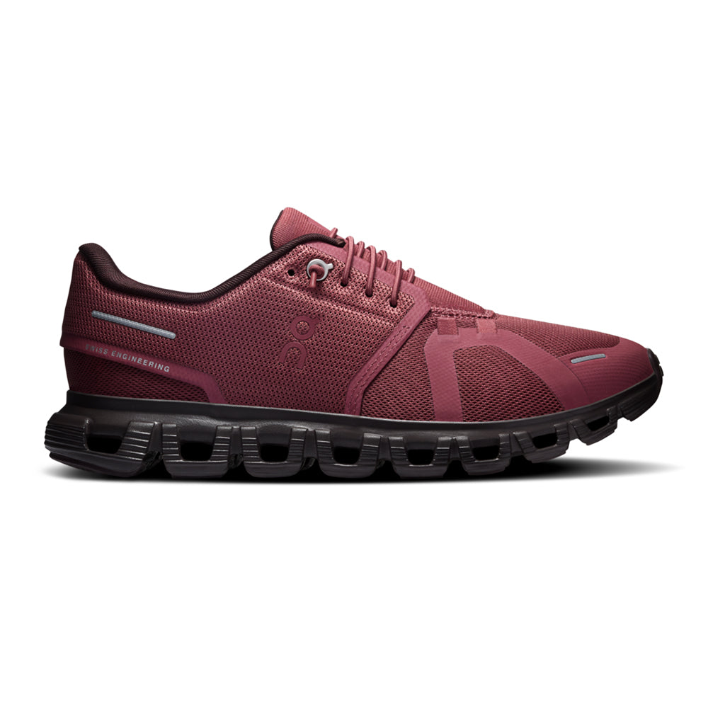 On Cloud 6 Sneakers in Red Color