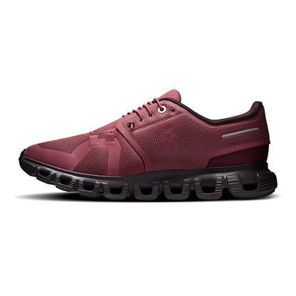 On Cloud 6 Sneakers in Red Color