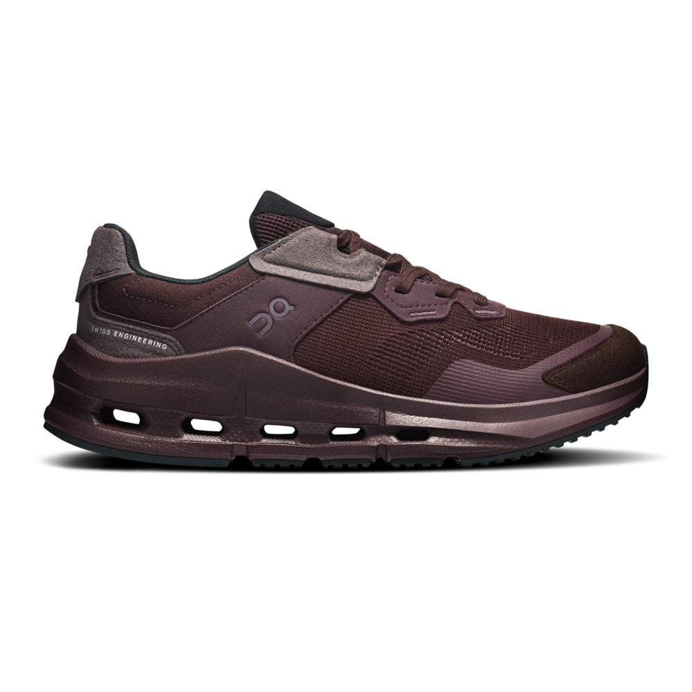 On Cloudnova Rift 1 W Sneakers in Red Color
