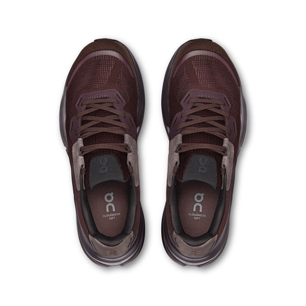 On Cloudnova Rift 1 W Sneakers in Red Color