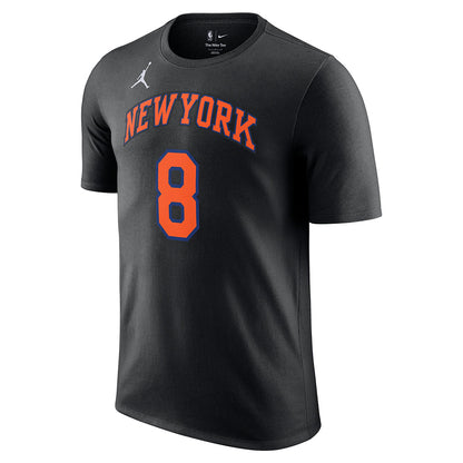 Nike new york knicks Anunoby Statement Ss Fan Apparel in Black Color