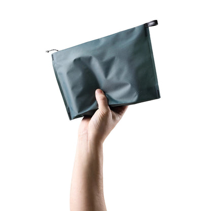 2LATPAK ZIPPER TOILETRY | GREEN
