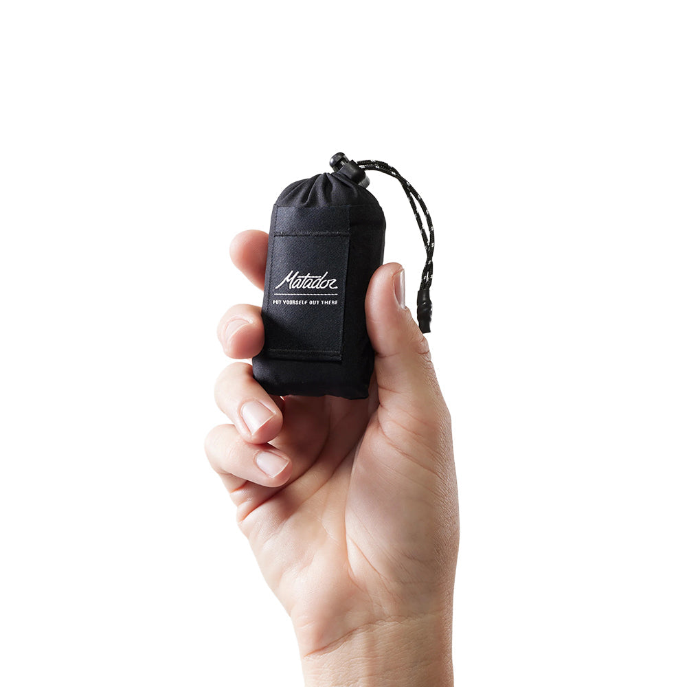MINI POCKET BLANKET | BLACK