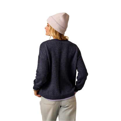 DRUE FUZZY SWEATER | 552-BLUE