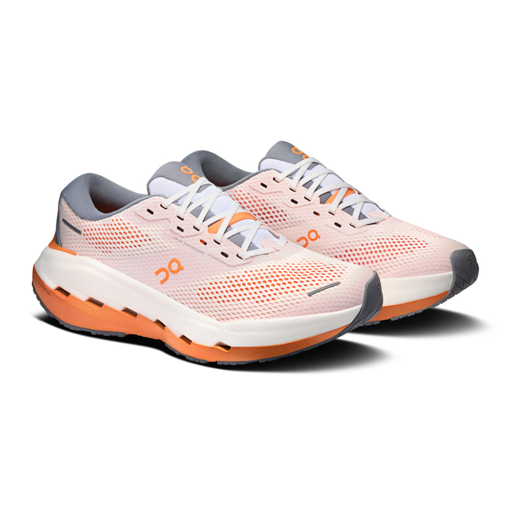 On M Cloudrunner 3 Max Running Shoes in White Color