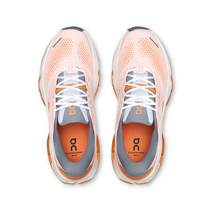On M Cloudrunner 3 Max Running Shoes in White Color