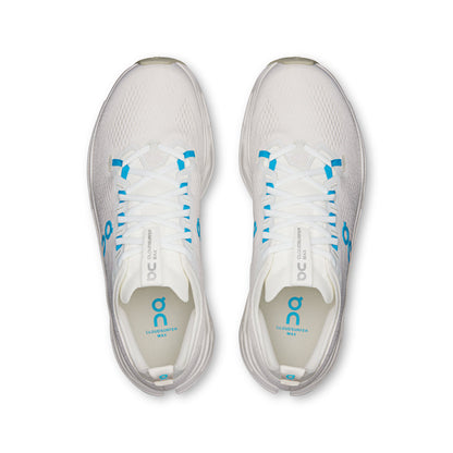 On M Cloudsurfer Max Running Shoes in White Color